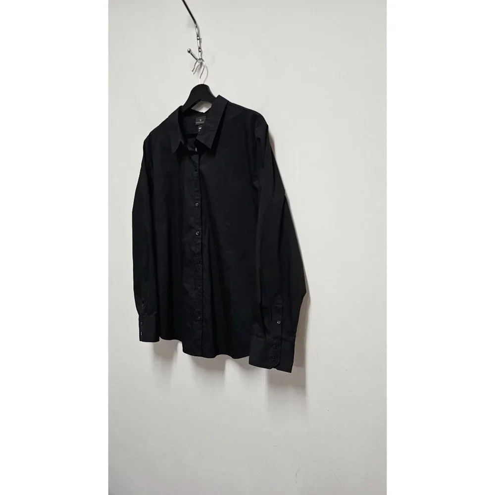 Worthington Womens Long Sleeve Modern Fit Button-Down Shirt Size XXL - Picture 4 of 7